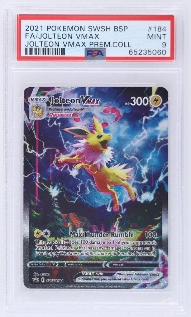Pokémon - 1 Graded card - Jolteon VMAX SWSH184 Προωθητική κάρτα - PSA 9 - Sword & Shield #1.0