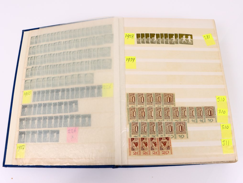 德国 1954/2000 - 新鲜的联邦邮政收藏，放在库存相册中 #2.1