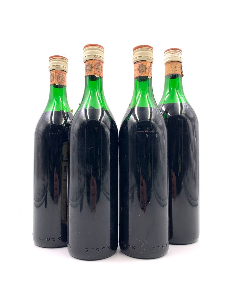 Stock - Fernet  - b. 1960s - 75cl - 4 bottles #1.0