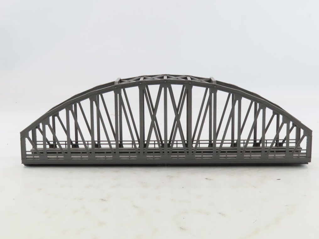 Märklin H0 - 74618/74636 - Parti di ponte per modellini di treno (7) - Set da 7 elementi di pavimentazione di ponti: ponte ad arco e ingressi, c-rails. #4.3
