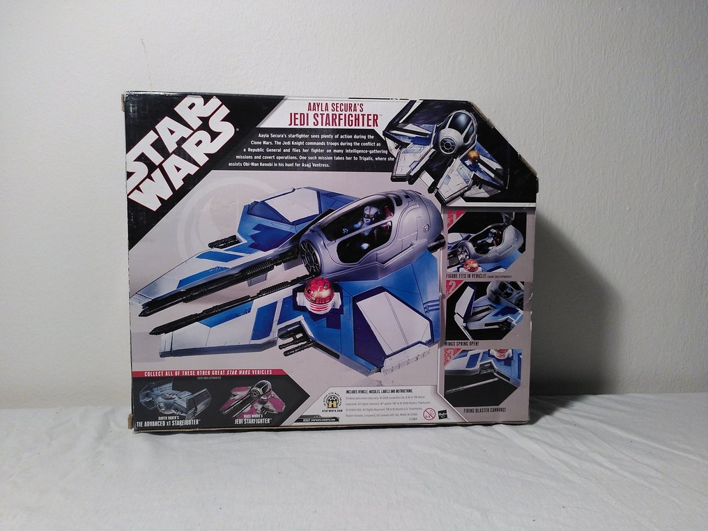 Star Wars Episode III: Revenge of the Sith, Aayla Secure's Jedi Star-Fighter - Hasbro #3.2