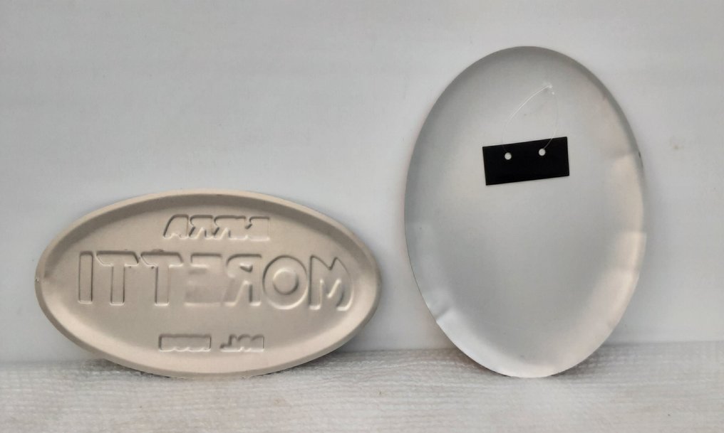 Moretti - Mainoskyltti (2) - Metalli #4.3