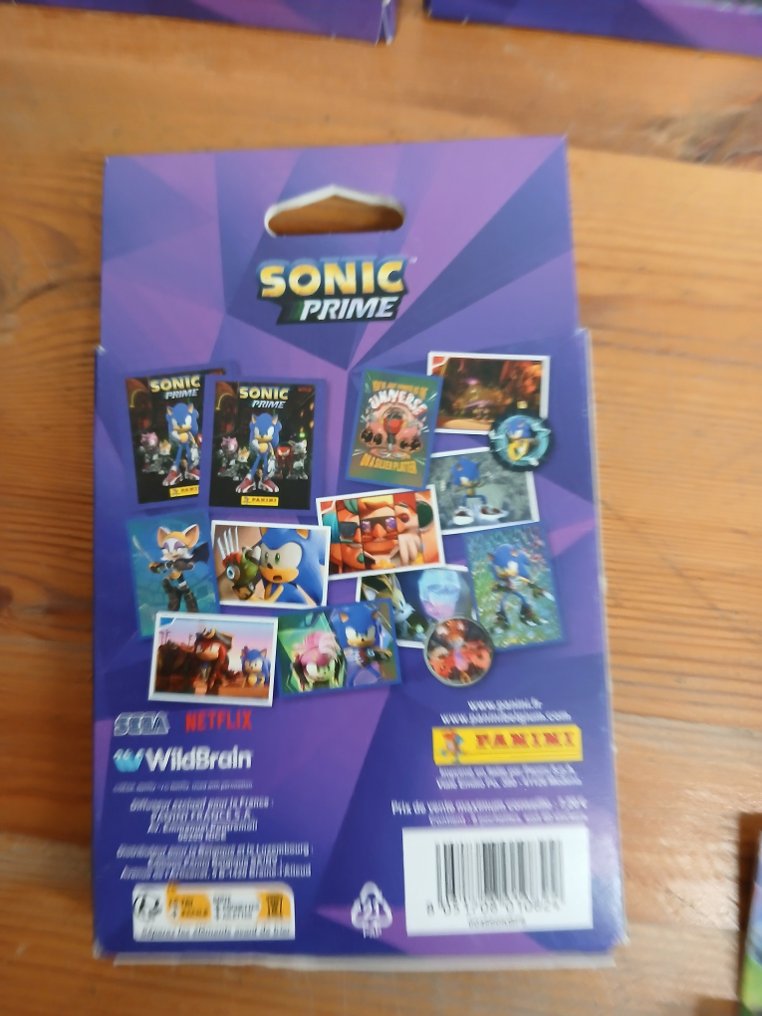 帕尼尼 sonic 3 boeken en 1200 stickers - 33 泡罩包装 - 近全新(NM) #4.3