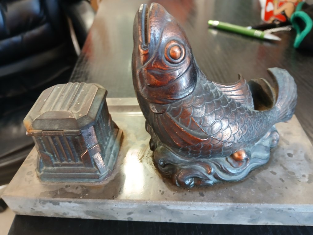 Tintero - Cobre, Mármol #1.0