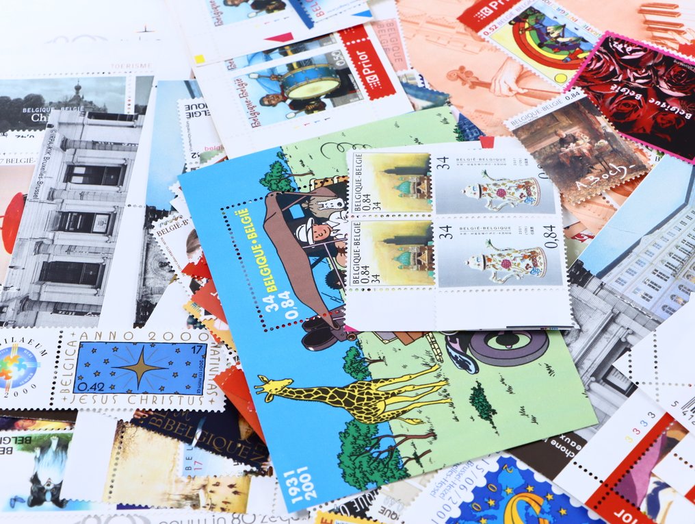 Βέλγιο  - Ονομαστικό μέρος. Αξία €1098,74, #1.0