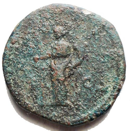 Empire romain. Crispine (Augusta, 178-182 apr. J.-C.). As Rome (Sans prix de réserve) #1.0