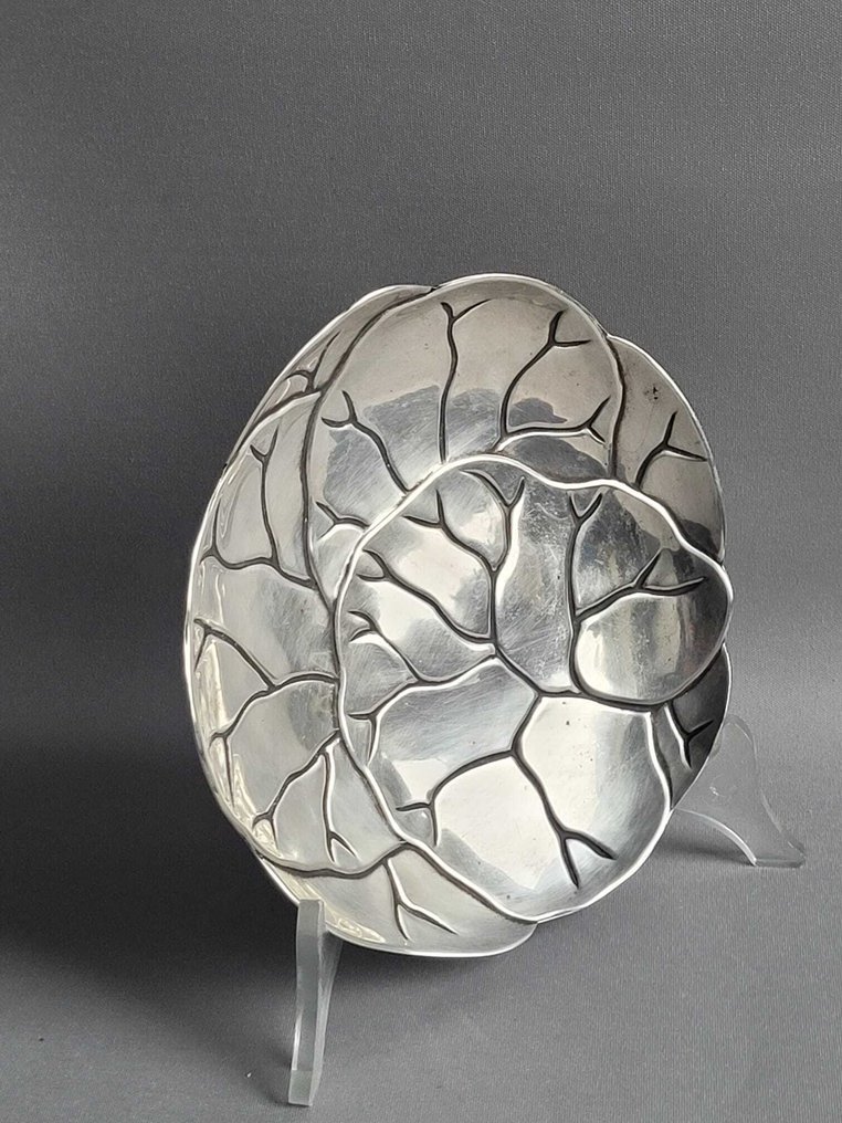 Tiffany & Co. - Naczynie - Srebro pr. 925 - Cabbage / Salad Leaf #1.0