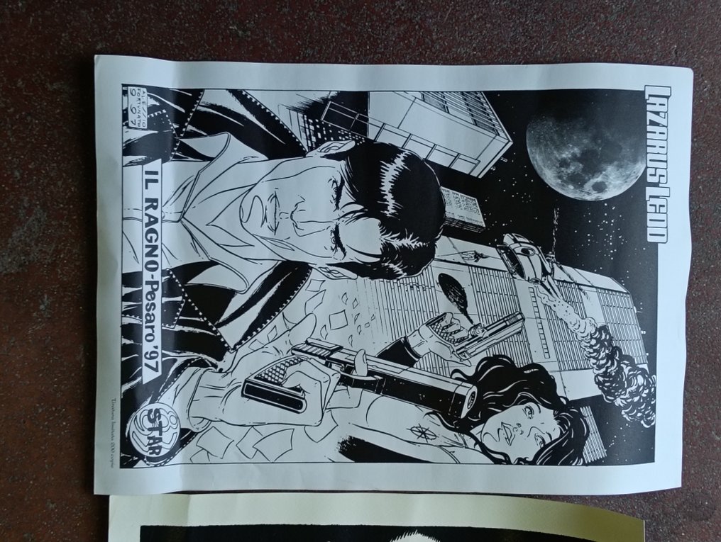 2x litografie Kriminal e Lazarus Led editoriali - 2 Poster #2.1