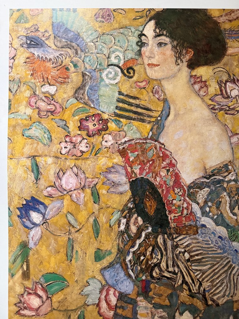 Gustav Klimt (1862-1918) - La femme à l'éventail #3.2