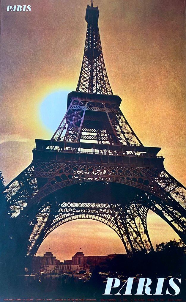 Paris - Paris la Tour Eiffel - 1960年代 #1.0