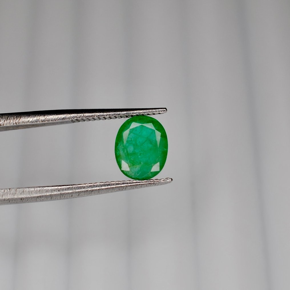 Nincs minimálár Zöld Smaragd - 0.96 ct - Amerikai Gemmológiai Intézet (GIA) #1.0
