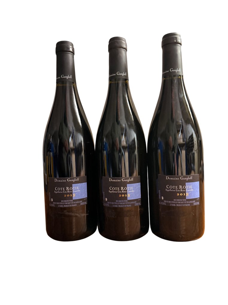 2018 Domaine Yves et Mathilde Gangloff, Cote Rotie, La Barbarine - Côte Rotie - 3 Bottles (0.75L) #1.0