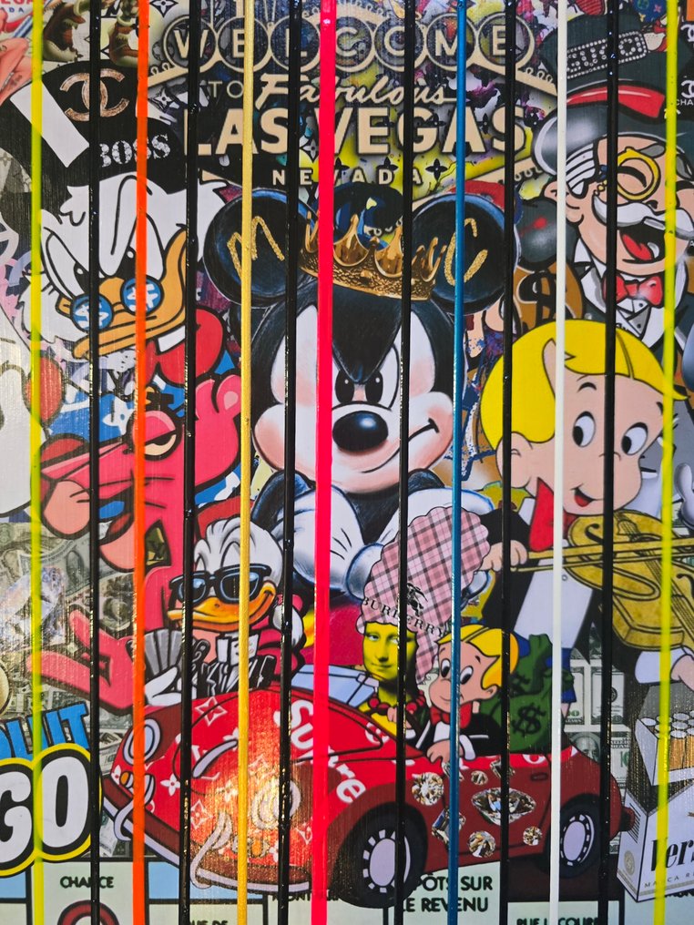 Elmago - Mickey Luxe money-poly codebarre (large) #1.0