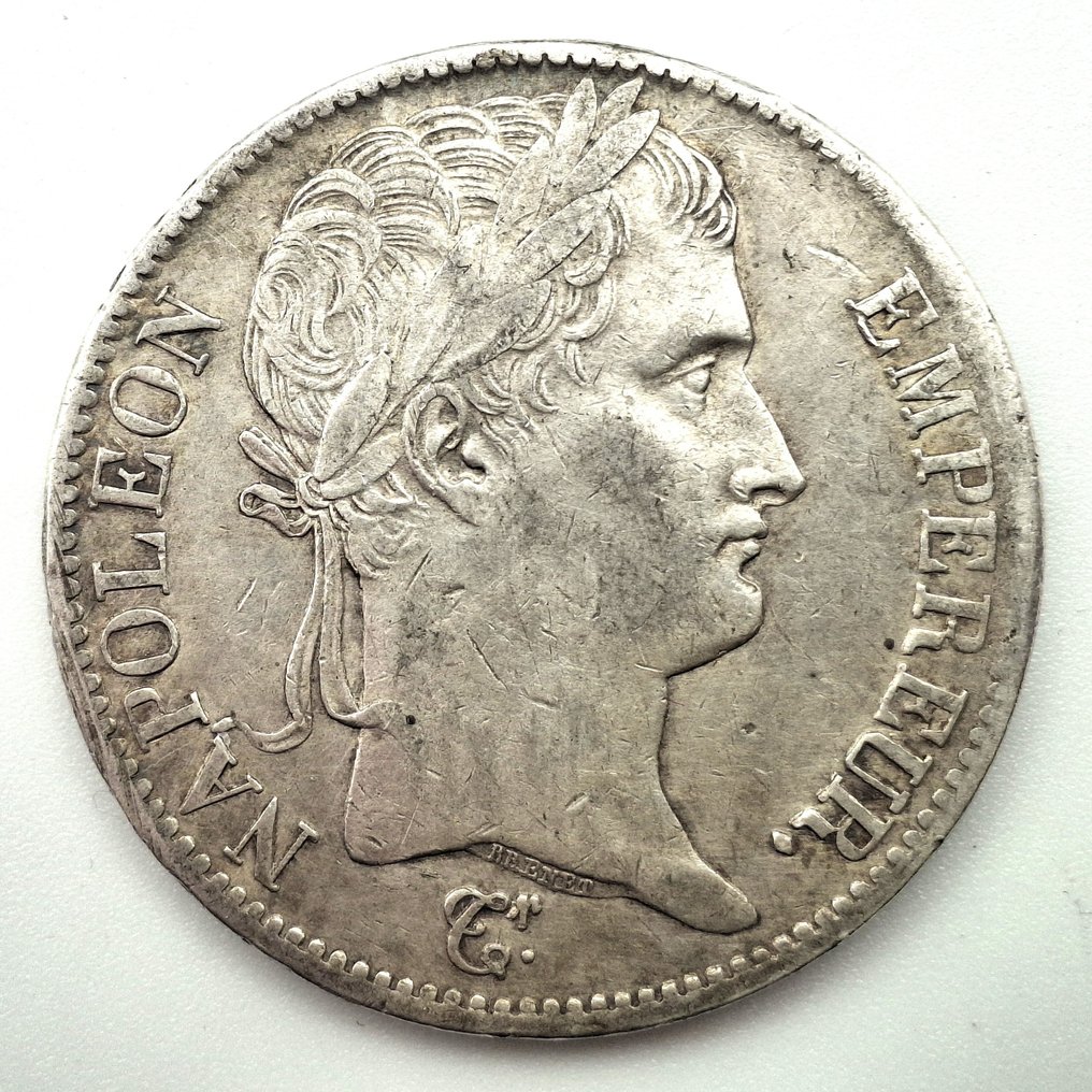 Frankrike. Napoléon I (1804-1814). 5 Francs 1812-D, Lyon (Ingen reservasjonspris) #1.0