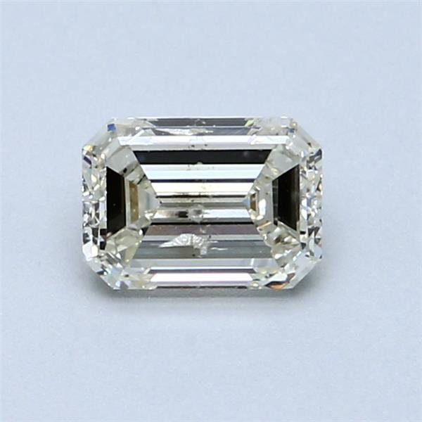 Nincs minimálár - 1 pcs Gyémánt (Természetes) - 1.02 ct - Smaragd - K - SI2 - Nemzetközi Gemmológiai Intézet (IGI) #1.0