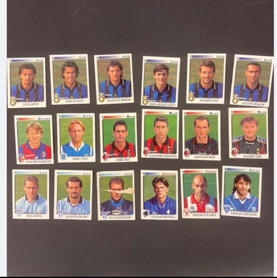 1997/98 Panini Calciatori - 1 Álbum completo - Excelente (EX) #2.1