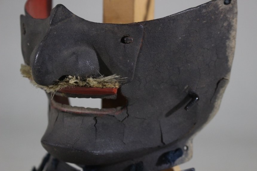 Mengu/Menpo - 日本 - Tetsu Sabunuri Menpo,武士盔甲:E3-82 江戶時代(1600-1868) #1.0