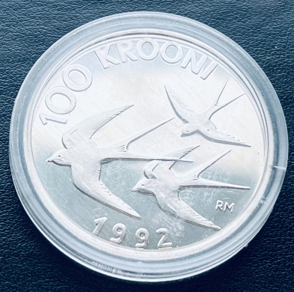 Εσθονία. 100 Krooni 1992 / Monetary Reform  (χωρίς τιμή ασφαλείας) #1.0