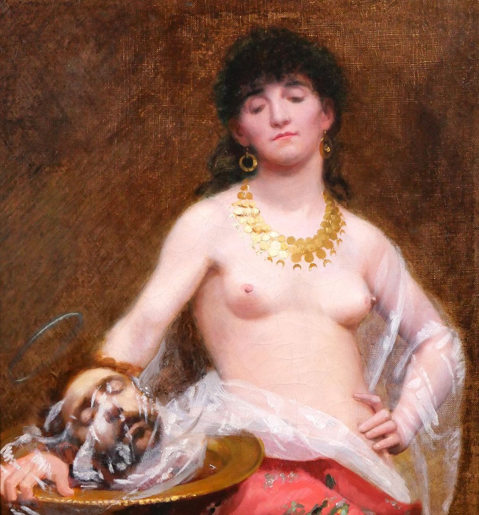 Eugène-Méry Vincent (1869-1906) - Salomè con la testa del Battista #2.1