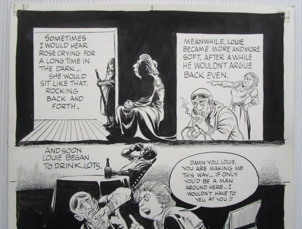 Eisner, Will - 1 Original page - To the heart of the storm - 1991 #1.0