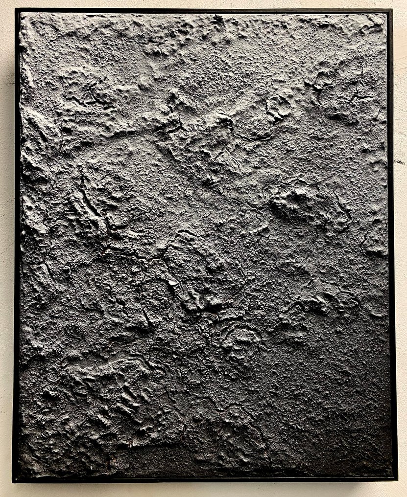 Jacopo Mattia Alegiani - WAllS - 1996 - Work already strached and frame - Ready to hang #1.0