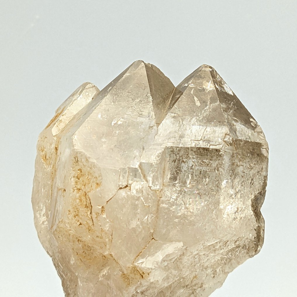 Alpine quartz with ghosts, excellent color, Italy Crystals on matrix - Height: 78 mm - Width: 59 mm- 207 g #1.0