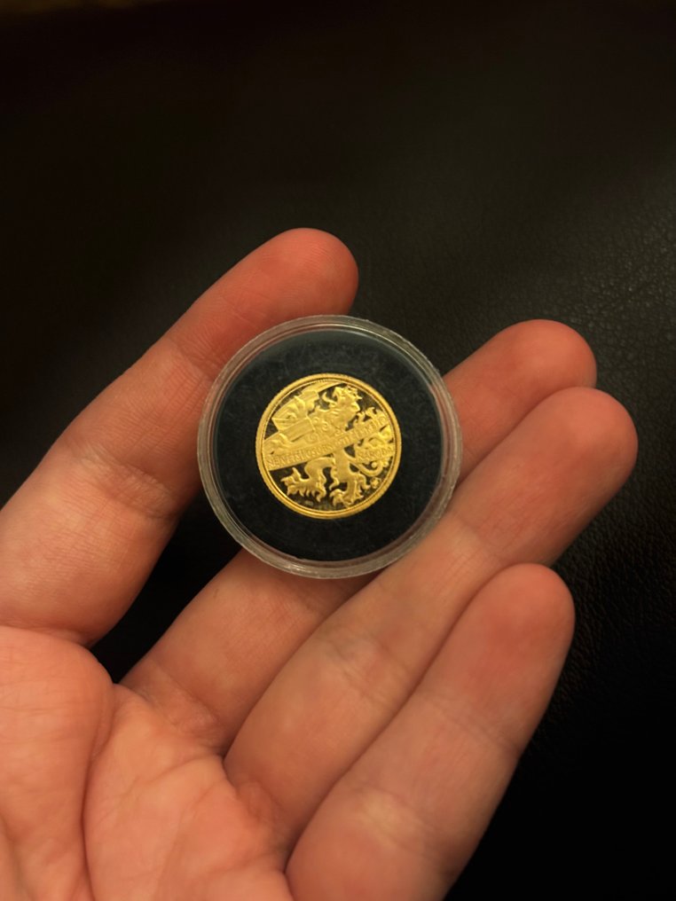 Τσεχοσλοβακία. Set of 3: Modern gold medals #4.3