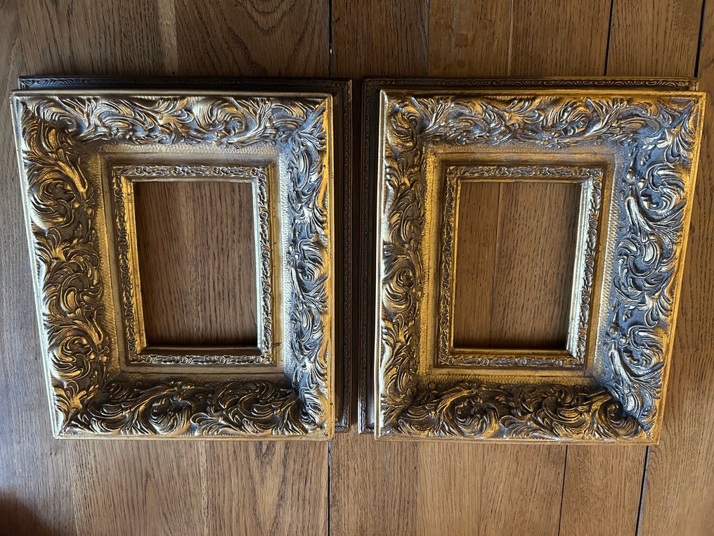 Keret (2) - Fa - Pár arany képkeret. #1.0