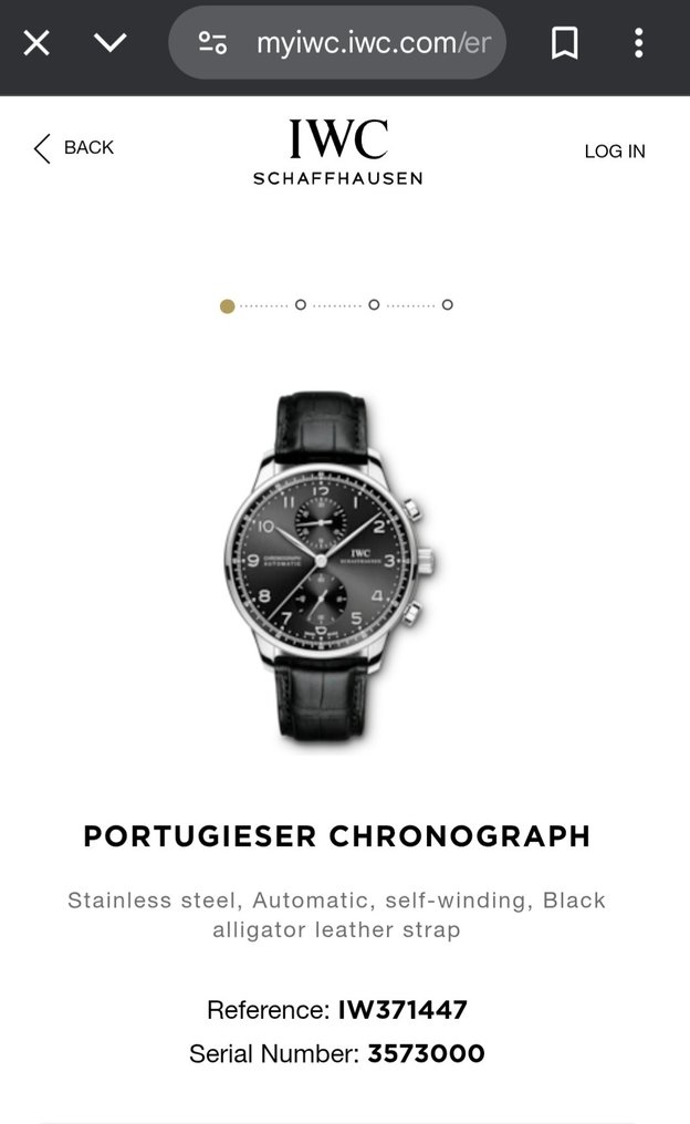 IWC - Portugieser - Portuguese Automatic Chronograph - Zonder minimumprijs - Ref. IW371447 - Heren - 2000-2010 #2.1