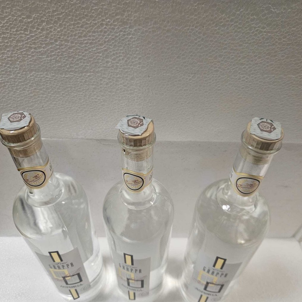 Astoria - Fine Grappa Bianca Vinacce Pregiate  - 1.0 Litre - 3 bottles #1.0