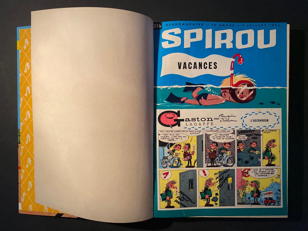 Spirou - Recueil N°90 - 1 Album - Πρώτη βελγική έκδοση - 1963 #3.2
