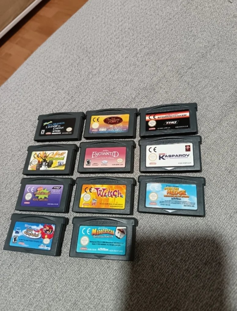 Nintendo - Gameboy Advance SP - lot of 11 - Videospill #1.0