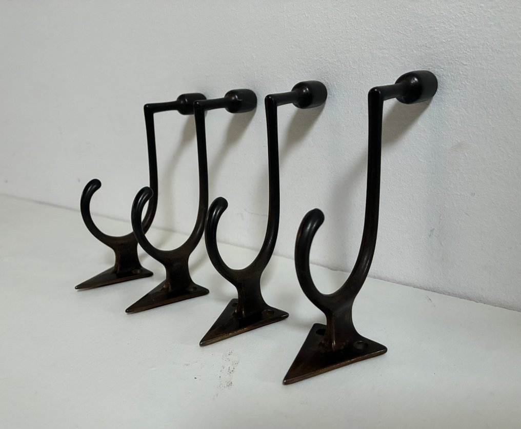 衣钩套件 - 金属 - 四个衣帽钩套装 #1.0