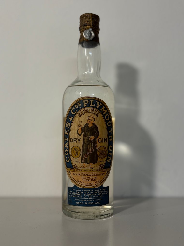 Coates - Original Plymouth Gin – Black Friars Distillery - b. 1950s - 75cl #1.0