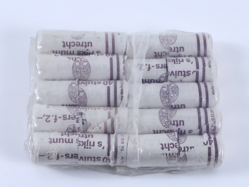 Netherlands. 10 rollen met 40 stuivers (No reserve price) #1.0