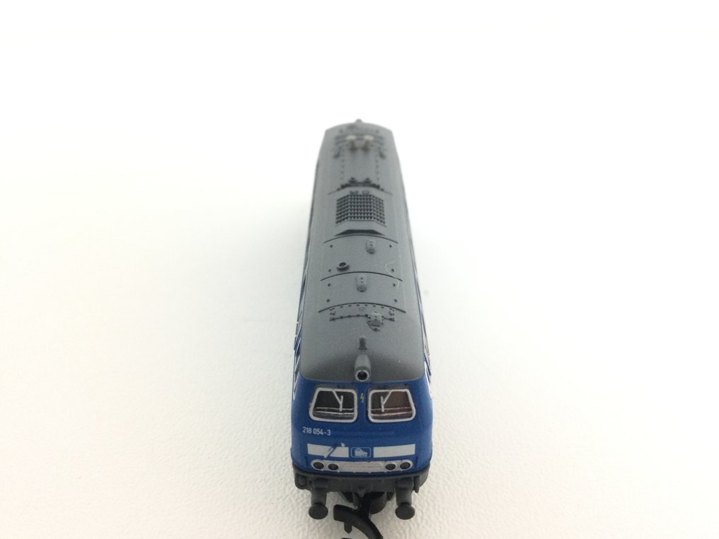 Märklin Z - 88806 - Πετρελαιοκίνητη μηχανή τρένου (1) - BR 218 μπλε επένδυση 'Press' - Pressnitztalbahn #3.2