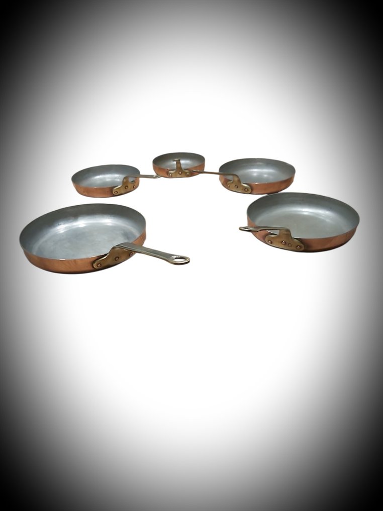 Τηγάνι (5) - Ορείχαλκος, Χαλκός - Επαγγελματική ποιότητα #2.1
