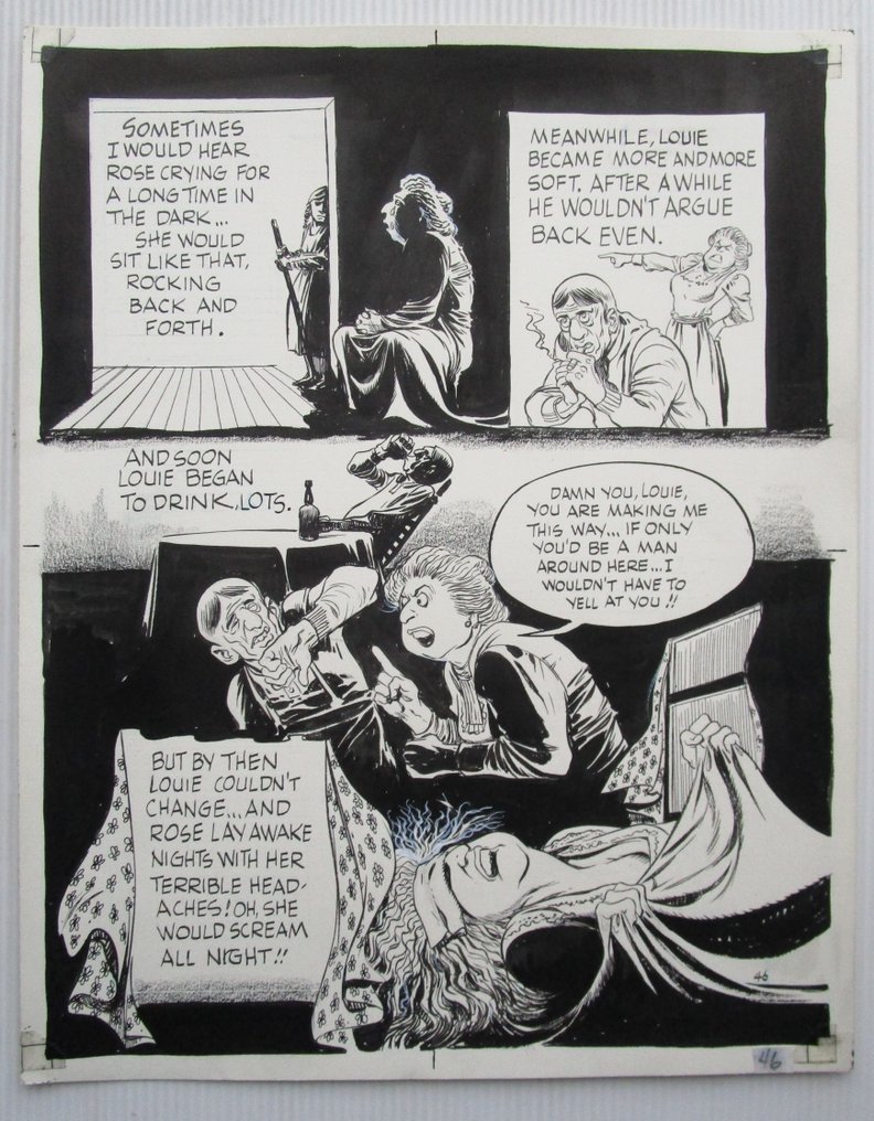 Eisner, Will - 1 Original page - To the heart of the storm - 1991 #1.0
