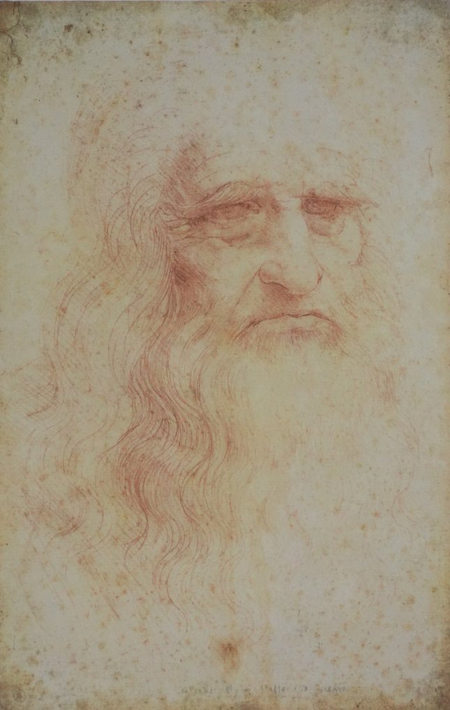 Léonard de Vinci (1452-1519) - Autoportrait #2.1
