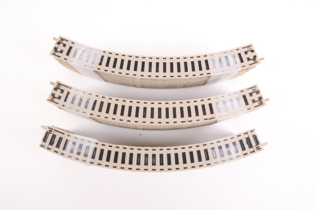 Fleischmann N - 9120/25/30/35 - Model train tracks (61) - Bent rails R1/2/3/4 #4.3