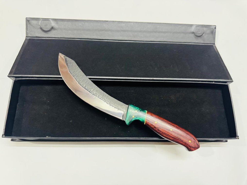 HexClad - 厨刀 -  日本屠夫刀（045） - 少钢环氧树脂与盒子 - 日本 - 日本的屠夫刀 #1.0