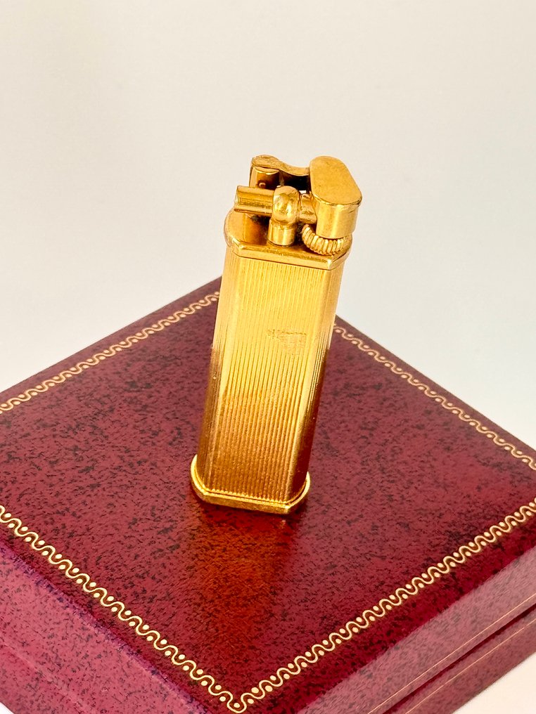 Dunhill - Unique “Fine Line” - Ei pohjahintaa - Taskusytytin - Kultasilattu #4.3