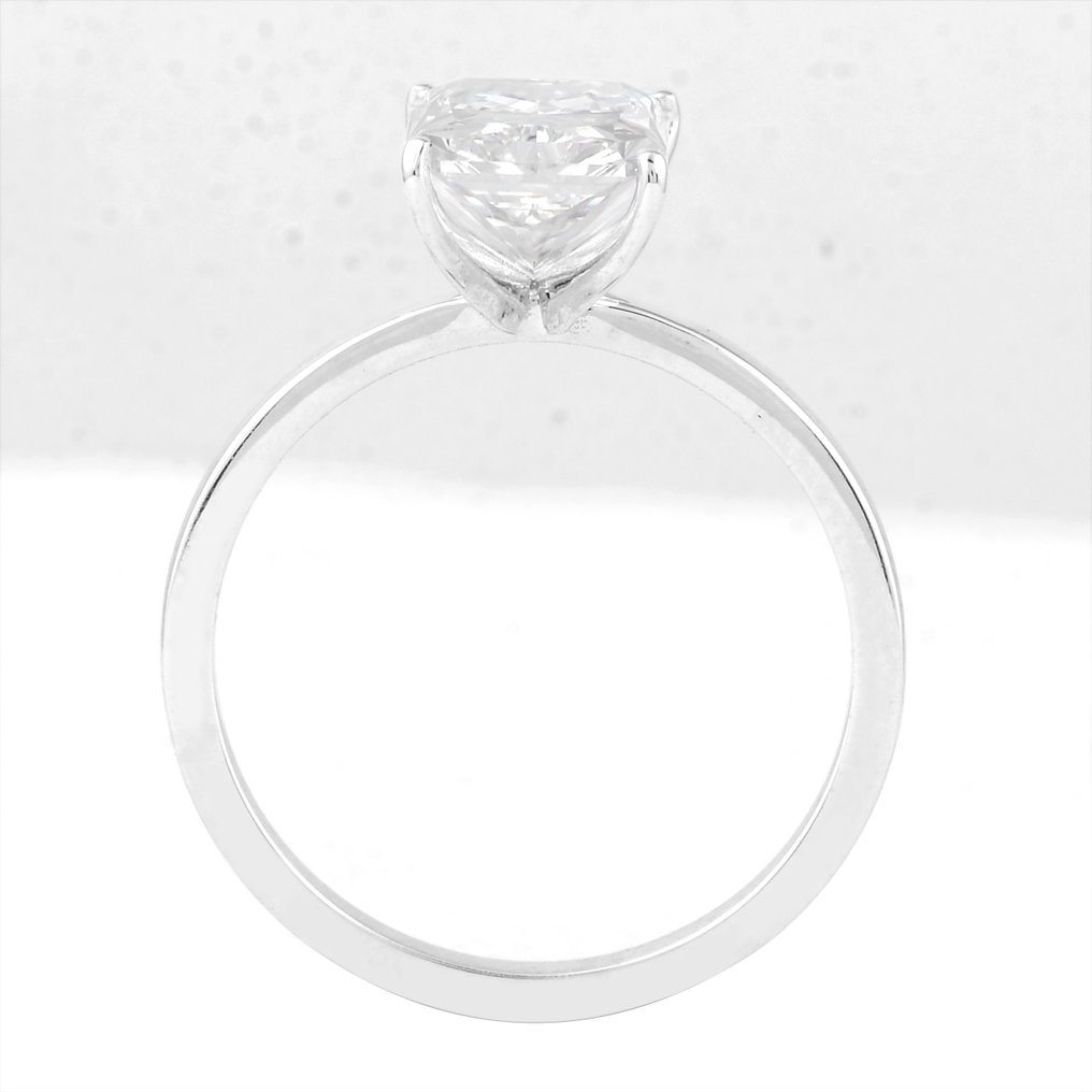 没有保留价 - 戒指 - 14K包金 白金 - 3.01ct. tw. 钻石 (实验室培育) - 钻石 #2.1