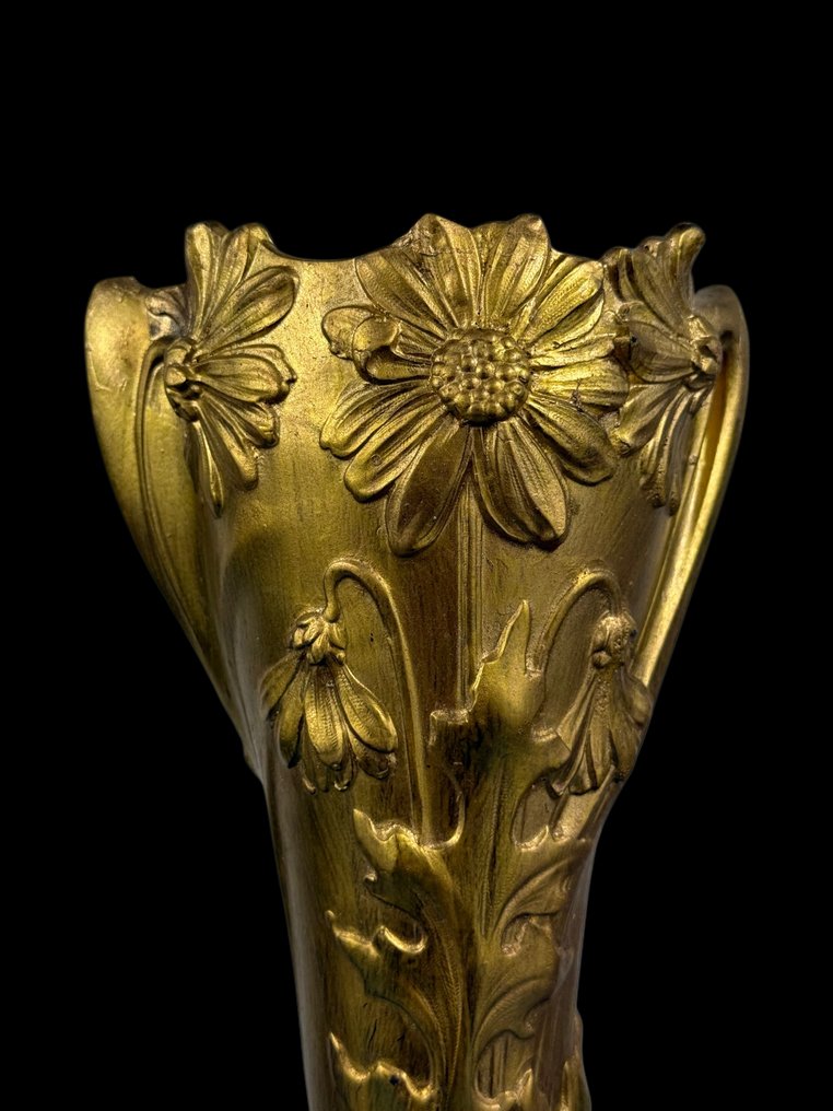 Claude Bonnefond (1868–1936), Francia - Vase - Gullbelagt med kvikksølv #1.0
