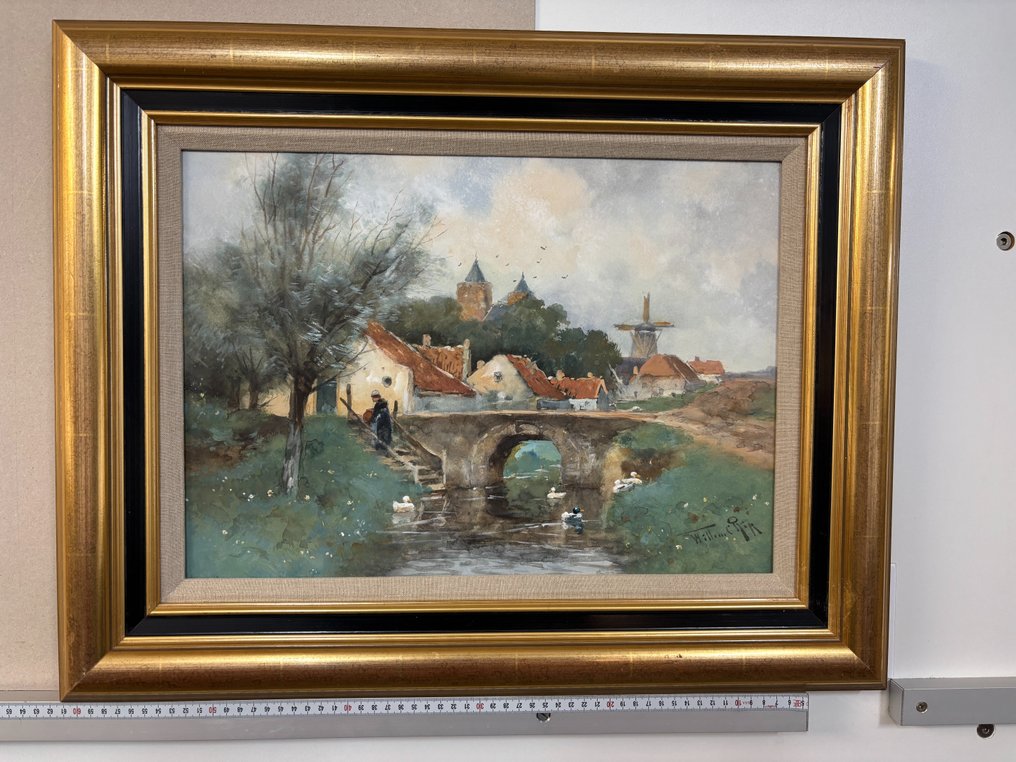 Willem C. Rip (1856–1922) - Dorpsgezicht #1.0