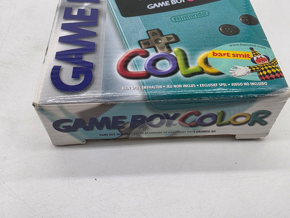 Nintendo - OLD STOCK Gameboy Color GBC Limited Edition TEAL TURQOUISE - Video game console - In original box #2.1