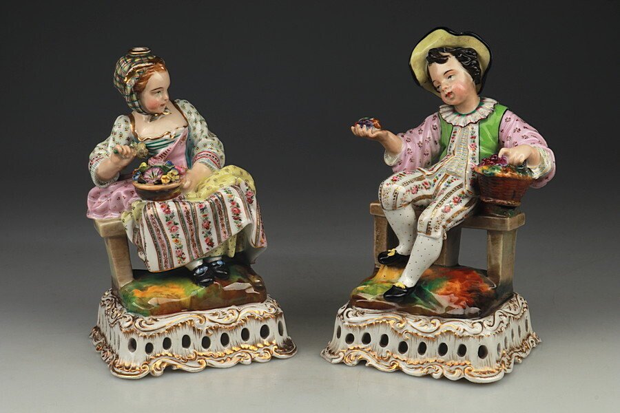 Jacob Petit - 小雕像 - 瓷器 #1.0