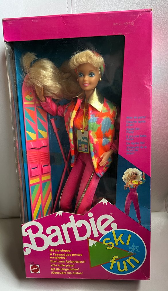 Mattel - Statuetta - Barbie Ski Fun - Plastica #1.0