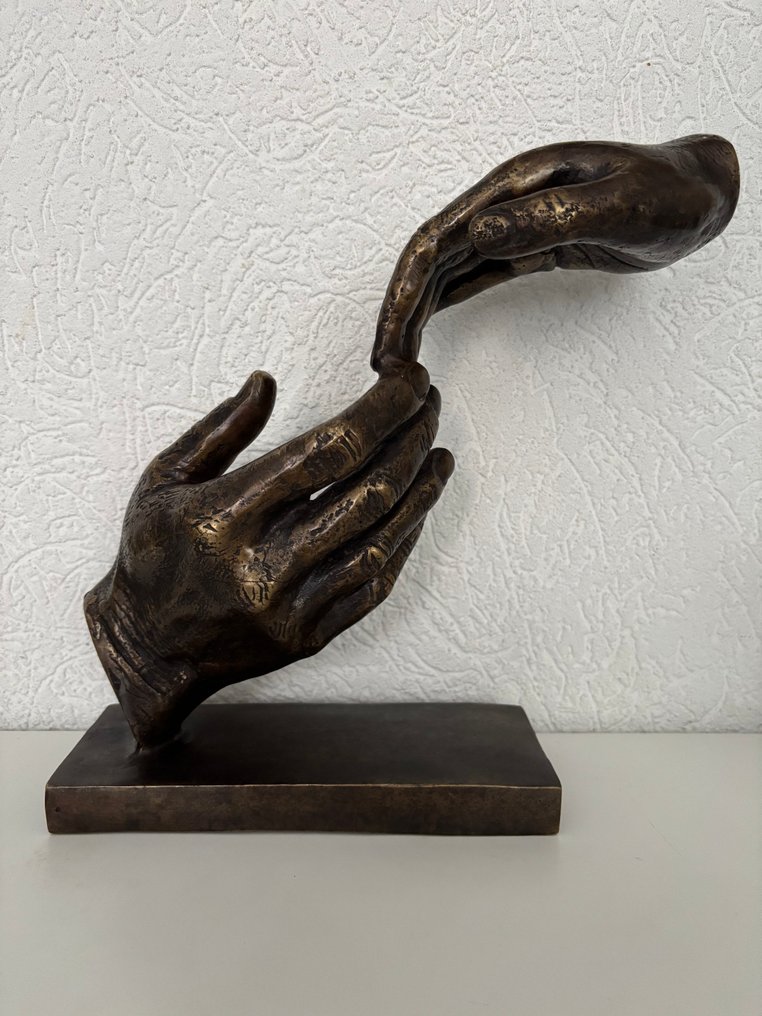 Γλυπτό, Reaching out - 29 cm - Μπρούντζος #2.1