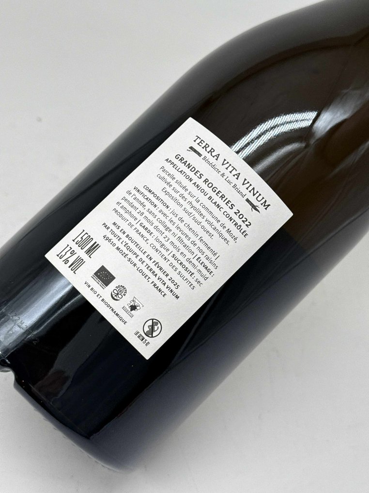 2022 Terra Vita Vinum Grandes Rogeries - Anjou - 1 Magnum (1.5L) #2.1